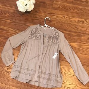 Pink/nude long sleeve